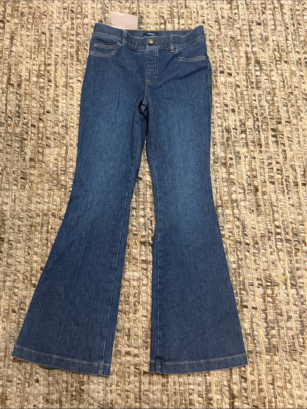 SPANX Dark Blue Flare Jeans